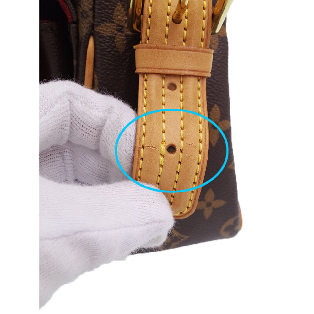 Louis Vuitton Monogram Leather Brown Viva Cite Shoulder Bag - Picture 7 of 8